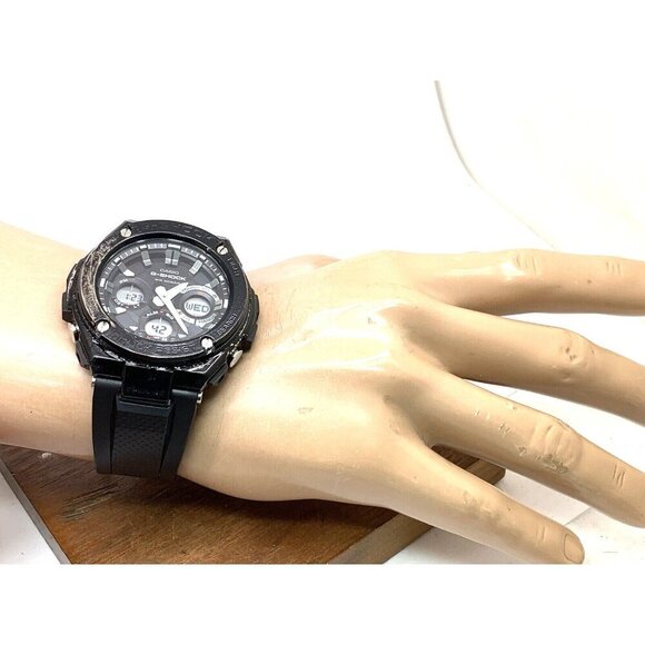 Casio Men Watch G-Shock GSTS100 Black Resin Analog Digital Tough Solar 5… - Picture 4 of 14